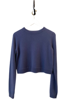  Cashmere All Thumbs Sweater in Nightfall