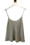 Cotton Silk Silver Paperbag Cami