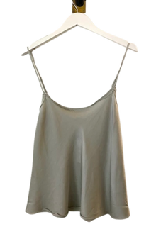  Cotton Silk Silver Paperbag Cami