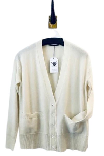 Brazeau Tricot Cream Park Cardigan