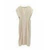 LOESS Linda Dress in Striped Linen