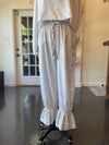 Light Gray Silk Blend Pants