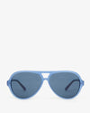 Lizzie Sunglasses Petrol Blue