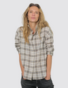 Miles Shirt Khaki Plaid