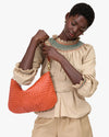 Moyen Messenger Medium Woven Diagonal in Saltillo