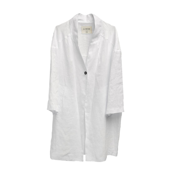 Nicole Linen Coat White