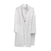 Nicole Linen Coat Cream