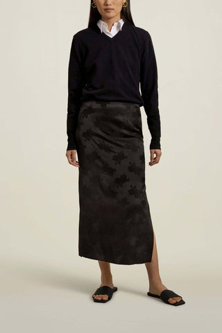 Kallmeyer Floral Viscose Forsyth Pencil Skirt