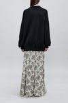 Chessy Wool Cotton Polo Black