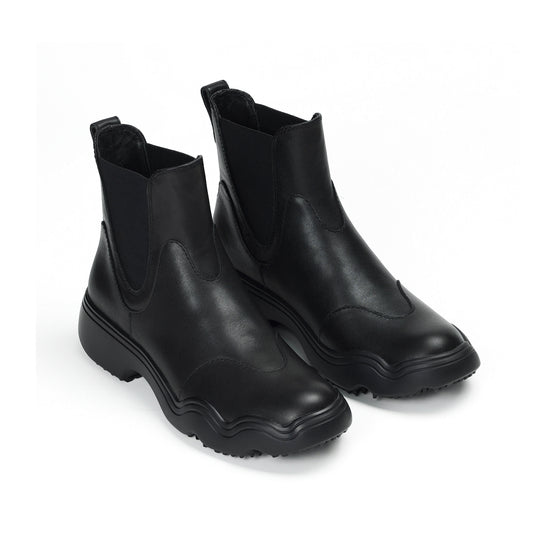 Sanho Wave Black Nappa Leather