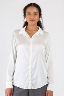  CP Shades White Silk Romy Shirt