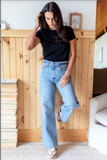  Essential T Shirt Black Pima Cotton