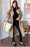 Emerson Fry Layering Camel Trench Coat