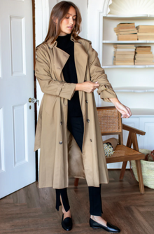  Emerson Fry Layering Camel Trench Coat