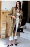 Emerson Fry Layering Camel Trench Coat