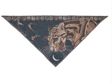  Sabina Savage "The Lunar Leopard" Silk Triangle Scarf Winter/Flint found at Patricia in Southern Pines, NC
