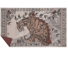  Sabina Savage "The Lunar Leopard" Cashmere Backed Stole Champagne/Soot found at Patricia in Southern Pines, NC