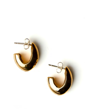 Ariana Boussard-Reifel Fault Line Huggie Earrings