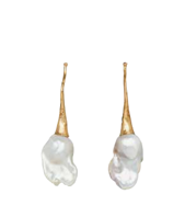 Julie Cohn Stem Pearl Earrings