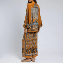  Sabina Savage  "The Temple of Pegasus"  Silk Trousers