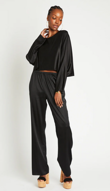  Liz Silk Pants Black