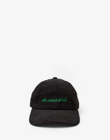  Clare V. Black Corduroy Baseball Hat