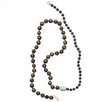 Patina Pearl and Amazonite Necklace