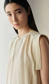 Sophie Dress in Cream Linen