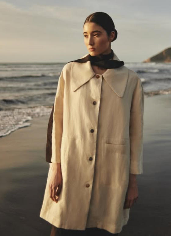 Elodie Coat in Cream