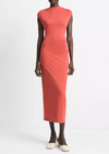 Cowl Neck Muscle Tee Dress