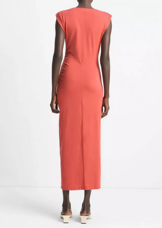 Cowl Neck Muscle Tee Dress