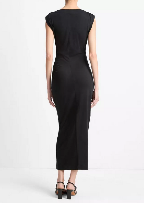 Cowl Neck Muscle Tee Dress