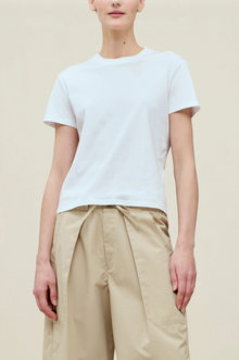 Kenzie Cotton Jersey T Shirt White
