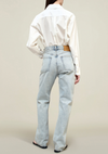 Gabby Tapered Jean Fog