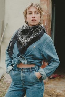  Rodeo Scarf Noir