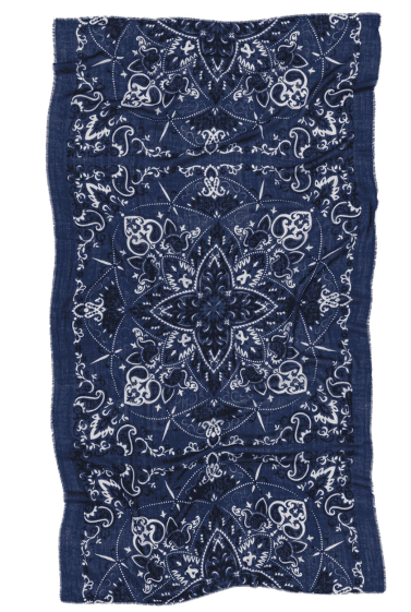 Long Bandana Navy