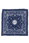 Navy Flocon Bandana LC Scarf