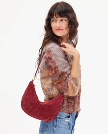  Lune Currant Suede Bag