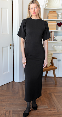  Emerson Fry Dolman Ruched Dress black swan found at Patricia in Southern Pines, NC
