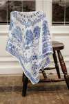 Toile de Jouy Bandana Navy Silk