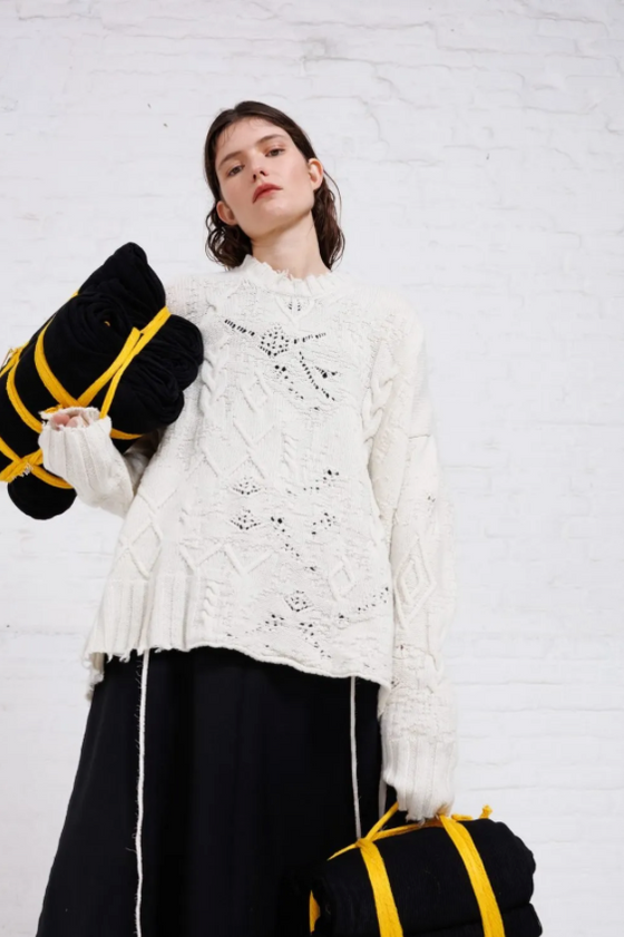 Maxi Over Sweater Black