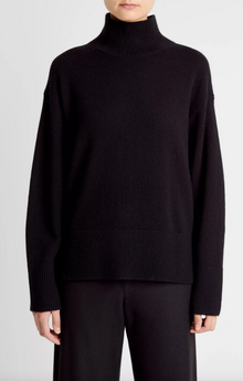  Vince Wool and Cashmere Turtle Neck Side Slit Sweater found at Patricia in Southern Pines, NC