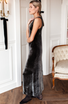 Cut In Shift Maxi Dress Bark Velvet