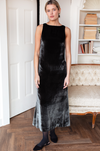 Cut In Shift Maxi Dress Bark Velvet