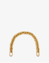 Clare V. Shortie Strap in Vintage Gold`