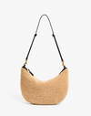 Lune Cafe Au Lait Shearling Bag