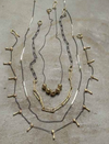 Multi Granule Bronze Necklace