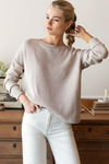 Carolyn Sweater Sand Organic
