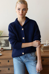 Playa Cardigan in Navy Tanguis