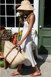 Amy Bias Cream Sundress